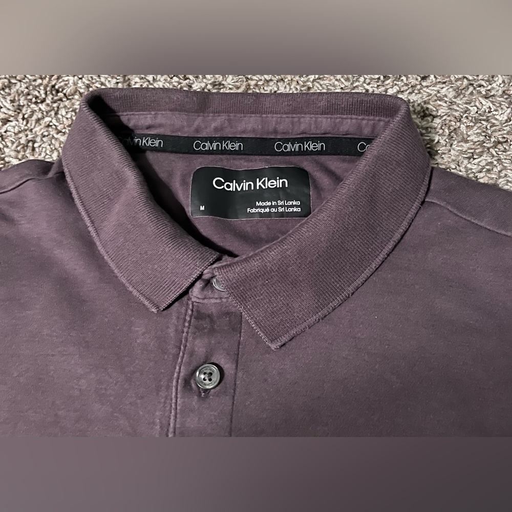 Calvin Klein Iron free polo t-shirt LIKE NEW